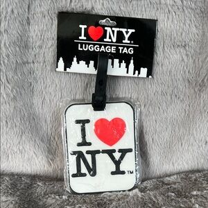 I Love NY Luggage Tag